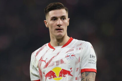 Benjamin Sesko, RB Leipzig, Newcastle United, Manchester United.