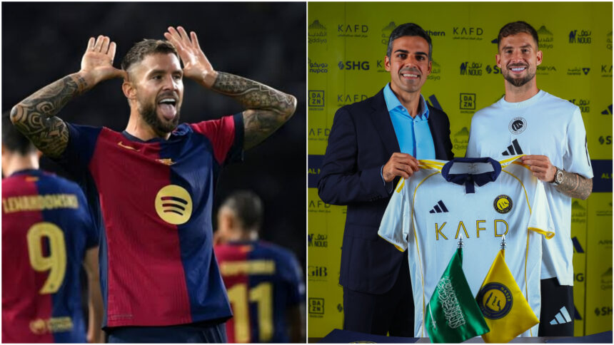 Inigo Martinez, Al-Nassr, Cristiano Ronaldo, FC Barcelona, La Liga.