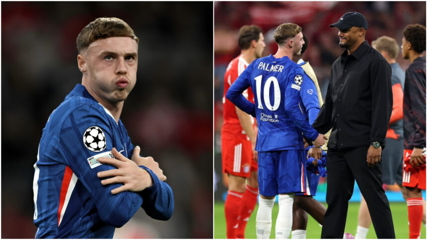 Cole Palmer, Chelsea, Bayern Munich, Champions League, Cole Palmer scores.