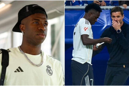Vinicius Junior, Xabi Alonso, UEFA Champions League, Real Madrid, Olympique Marseille.