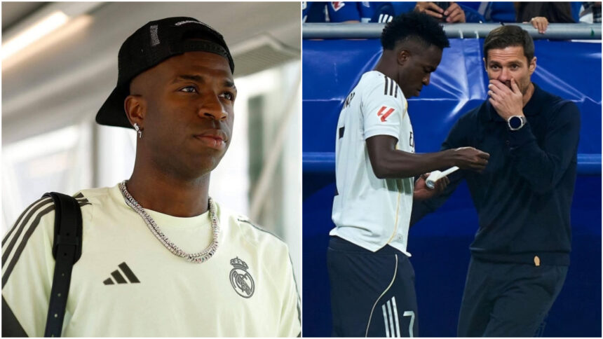 Vinicius Junior, Xabi Alonso, UEFA Champions League, Real Madrid, Olympique Marseille.