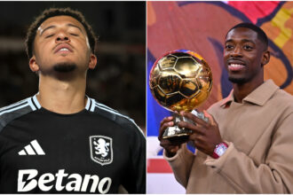 Jadon Sancho, Aston Villa, Ballon d'Or, Manchester United, Man United flop, Sancho to win the Balllon d'Or, Edin Terzic.